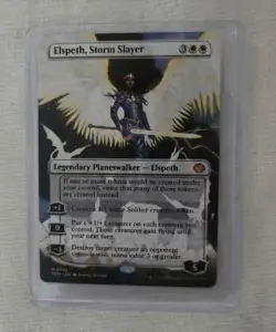 Elspeth, Storm Slayer (Borderless) Tarkir: Dragonstorm Regular Non-Foil Card - Image 1