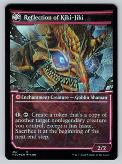 Fable of the Mirror-Breaker FOIL 357 - Kamigawa: Neon Dynasty MTG - Image 2