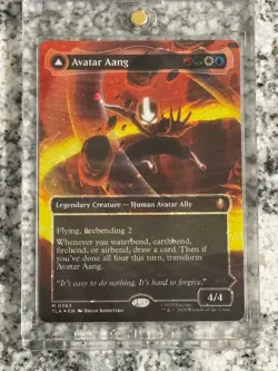 Avatar Aang (Raised Foil) Avatar: The Last Airbender Foil - Image 1