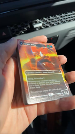 Avatar Aang (Raised Foil) Avatar: The Last Airbender Foil - Image 2