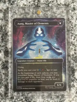 Avatar Aang (Raised Foil) Avatar: The Last Airbender Foil - Image 3
