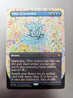 Magic the Gathering #86 Whir of Invention Foil - Image 1