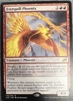 Everquill Phoenix Ikoria: Lair of Behemoths Regular Mtg - Image 1