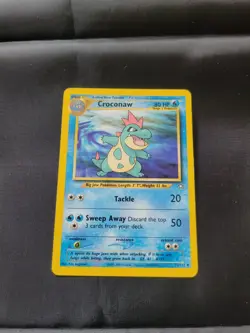 Croconaw 32/111 MP Neo Genesis Regular Unlimited Uncommon Pokemon TCG 2000 - Image 1