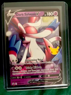 Pokemon Dark Sylveon V SWSH Promo SWSH134 Black Star NM Celebrations - Image 1