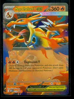 Pokemon CHARIZARD Y MEP 030- Ascended Heroes - ULTRA RARE HOLO PROMO - MINT - Image 1