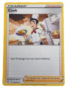 New: 2021 Pokemon TCG Cook 228 Swsh08: Fusion Strike Regular Uncommon - Image 1