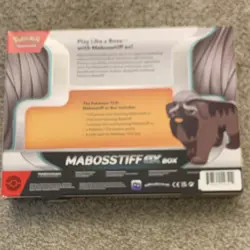 Pokemon Mabosstiff ex Box Kit Promo Oversize Booster Maschiff English 2023 - Image 2