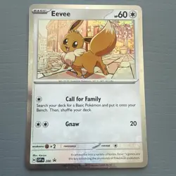 Pokemon TCG Destined Rivals Blister Promo Eevee SVP 200 - Image 1
