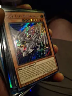 BLUE-EYES JET DRAGON *** 1ST EDITION PRISMATIC SECRET RARE MP23-EN004 YUGIOH-N.M - Image 1