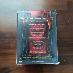 World of Warcraft Undead Mage Horde Class Starter Deck 2013 Open Complete RARE - Image 3