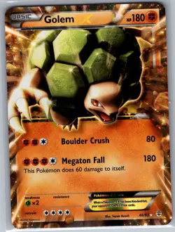 Golem EX 46/83 Generations - Pokemon Card - NM - Image 1