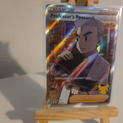 Pokemon TCG Professor's Research Celebrations Full Art Trainer Card 024/025 - Image 3