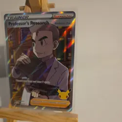Pokemon TCG Professor's Research Celebrations Full Art Trainer Card 024/025 - Image 4