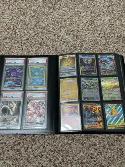 Pokemon Card Collection Binder & PSA Graded Lot X200 Umbreon Ex SIR Articuno 1st - Image 1