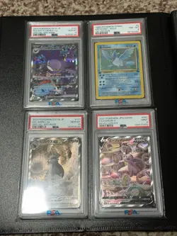 Pokemon Card Collection Binder & PSA Graded Lot X200 Umbreon Ex SIR Articuno 1st - Image 2