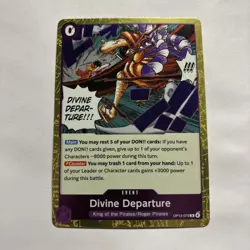 One Piece CCG Divine Departure Holo R Card OP13-076 NM - Image 1