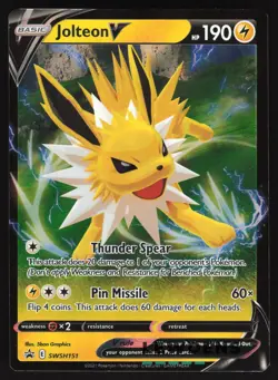 Jolteon V - SWSH151 - Ultra Rare - SWSH Black Star Promo - Pokemon Card OC4 - Image 1