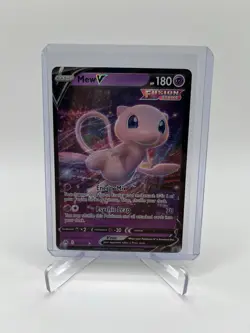 Pokemon Mew V Ultra Rare Holo Fusion Strike 060/159 Psychic TCG Card English - Image 1