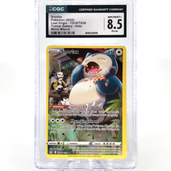 CGC 8.5 Pokemon Card Snorlax TG10/TG30 Lost Origin Minor Miscut English [8.5] - Image 1