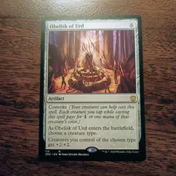 Obelisk of Urd MTG Zendikar Rising Commander ZNC NM - Image 1