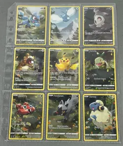 Pokemon Crown Zenith Galarian Gallery GG 9-Card Set Full Art FA Pokemon TCG #1 - Image 1