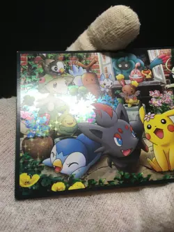 Pikachu Zorua Piplup Celebi 099 - VIntage Pokemon Bromides DX Jumbo Cards - Image 2