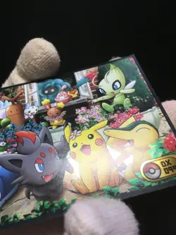 Pikachu Zorua Piplup Celebi 099 - VIntage Pokemon Bromides DX Jumbo Cards - Image 5