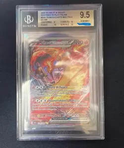 Pokemon Moltres EX del Team Rocket 229 Rivali Predestinati Ita BGS 9,5 - Image 1
