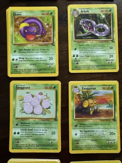 Vintage Pokemon Card Lot (60+) WOTC Grass/Poison – All Originals - Image 2