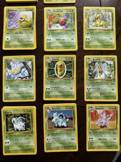 Vintage Pokemon Card Lot (60+) WOTC Grass/Poison – All Originals - Image 5