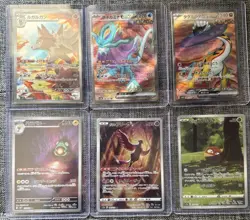 27X Japanese Pokemon AR/SR/CHR Card Lot – Full Arts + 3 Bonus Cards - Image 2