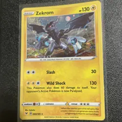 Pokemon TCG Zekrom Vivid Voltage 060/185 Holo Rare Mint Pack Fresh - Image 3