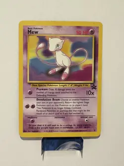 Mew 8 Wotc Promo Regular Pokemon TCG Vintage - Image 1