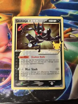 Pokemon NM Greninja Star SWSH144 Black Star Promo Holo - Image 5