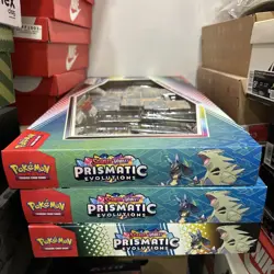 LOT OF 3 Pokemon Prismatic Lucario Ex Tyranitar Ex Premium Collection Sams Club - Image 1