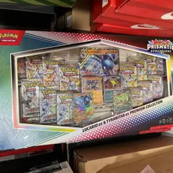 LOT OF 3 Pokemon Prismatic Lucario Ex Tyranitar Ex Premium Collection Sams Club - Image 2