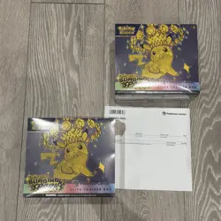 2X Pokemon TCG - Surging Sparks Pokemon Center Elite Trainer Box Sealed ETBs - Image 1
