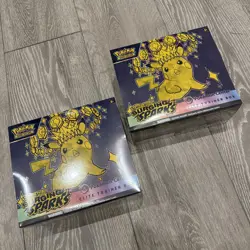 2X Pokemon TCG - Surging Sparks Pokemon Center Elite Trainer Box Sealed ETBs - Image 2