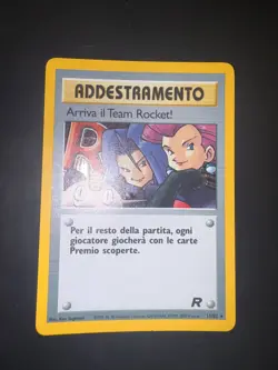 Carta Pokemon Arriva il Team Rocket! 15/82 Holo ITA Condizione NEARMINT - Image 1