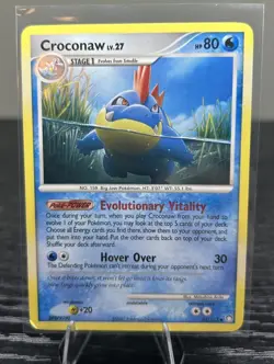 Pokemon Croconaw 44/123 Mysterious Treasures Regular Uncommon Stage 1 - Image 1