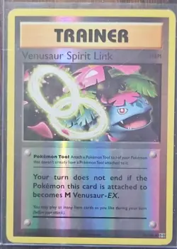 2016 Pokemon Gaming XY Evolutions Venusaur Spirit Link Reverse Holo #89/108 - Image 1