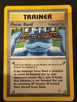 Pokemon TCG Focus Band 86/111 Neo Genesis LP/NM - Image 1