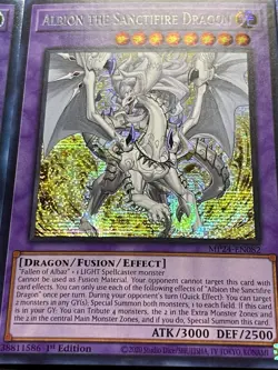 Albion The Sanctifire Dragon + Spirit With Eyes Of Blue + Mysterion | YuGiOh! - Image 4