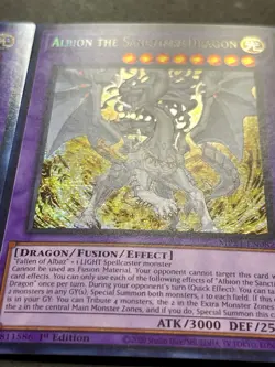 Albion The Sanctifire Dragon + Spirit With Eyes Of Blue + Mysterion | YuGiOh! - Image 5