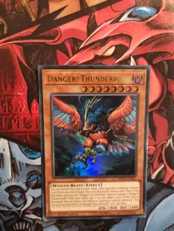 MP19-EN217 Danger! Thunderbird! Ultra Rare 1st Edition NM Yugioh Card - Image 2