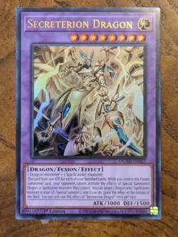 Secreterion Dragon DUAD-EN037 Ultra Rare 1st Edition Near Mint Yu-Gi-Oh! - Image 1