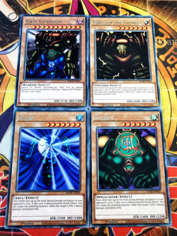 Sanga/Suijin/Kazejin Gate Guardian maze-en035/034/033/032 (NM+) Rare Yu-Gi-Oh! - Image 1