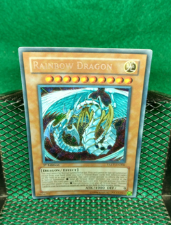 Yugioh! - Rainbow Dragon TAEV-EN006 - 1st Edition Secret Rare - Holo Line Bleed* - Image 3