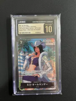 One Piece CGC Pristine 10 Ms. All Sunday OP14-084 Alt Art SR Japanese - Image 1